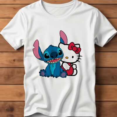 Stitch and Hello Kitty1