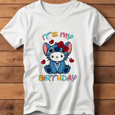 Stitch And Hello Kitty Birthday