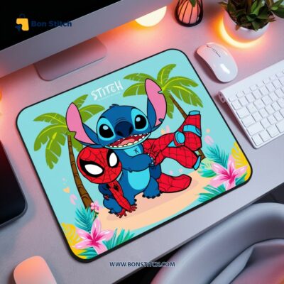 Stitch and Spider Man