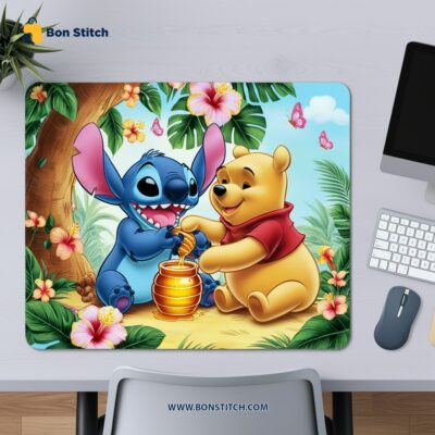 Stitch and Winnie the Pooh