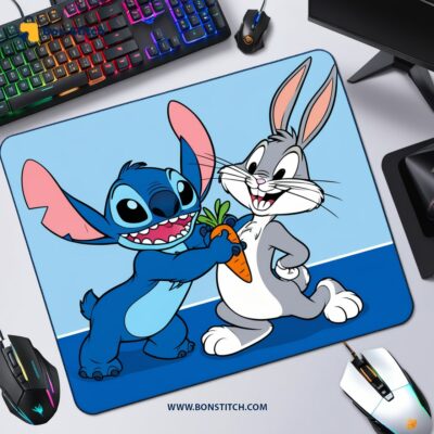 Stitch with Bugs Bunny